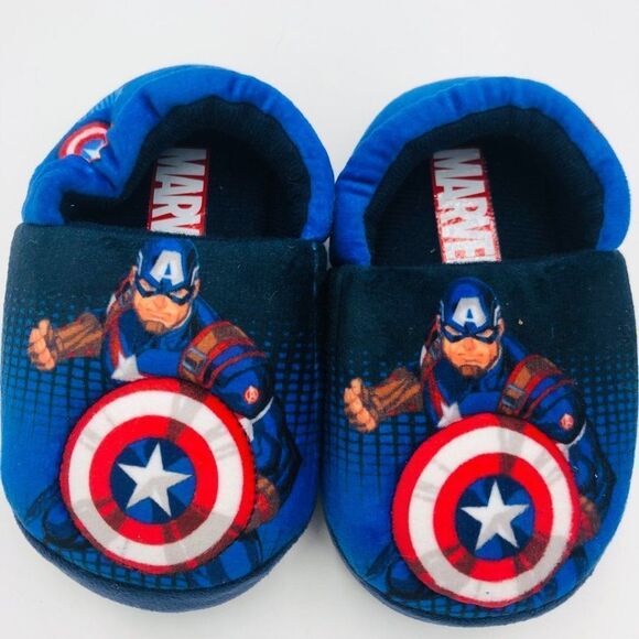 Brand New Marvel‎ Avengers Light Up Slippers For Toddler Boys Size S (5/6) - Picture 5 of 9